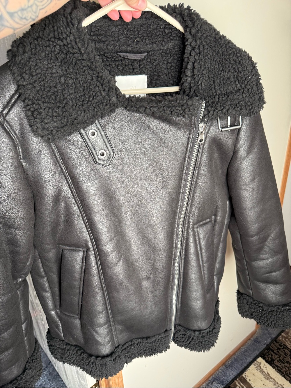 H&M oversized Moto jacket - Picture 6 of 9